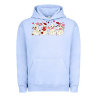 Pigment Grape Ice valentines day ghost Urban Hoodie - MaliasSmallBusiness