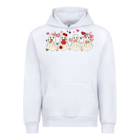 White valentines day ghost Urban Hoodie - MaliasSmallBusiness