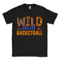 Black wild about basketball Classic Tee - Zillion Design Studio