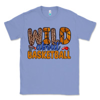 Colony Blue wild about basketball Classic Tee - Zillion Design Studio