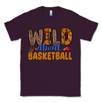 Plum wild about basketball Classic Tee - Zillion Design Studio