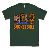 Sports Green wild about basketball Classic Tee - Zillion Design Studio