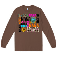 Chestnut nana gemstone sunflower Long Sleeve Tee - texasbilliewilder