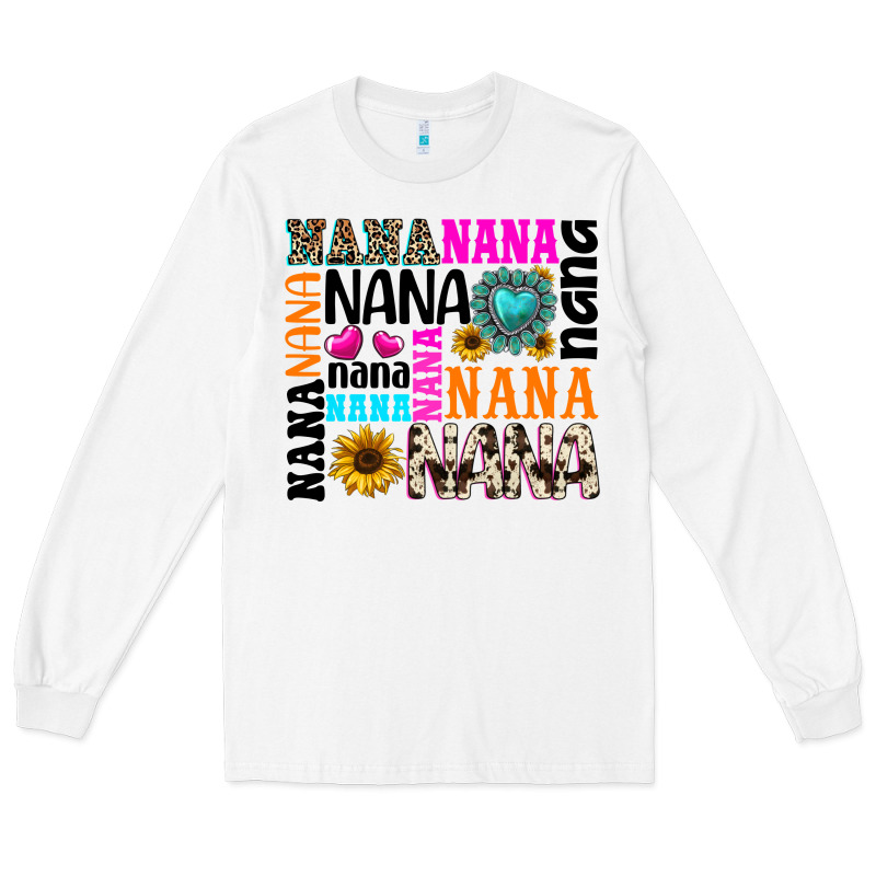 Nana Gemstone Sunflower Long Sleeve Tee by texasbilliewilder | Teevron