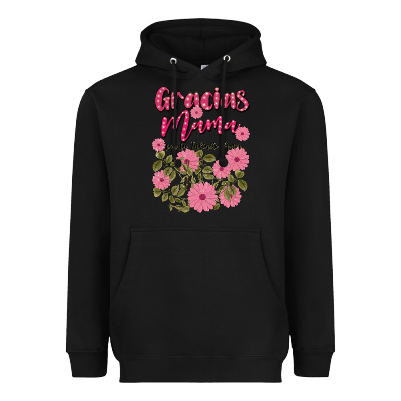 Gracias Mama Por Tu Infinito Amor Heavyweight Hoodie by JahusDesignShop | Teevron