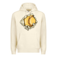 Sandshell softball Premium Hoodie - MaliasSmallBusiness
