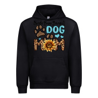 Black kinda busy being a dog mom Urban Hoodie - MaliasSmallBusiness