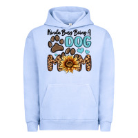 Pigment Grape Ice kinda busy being a dog mom Urban Hoodie - MaliasSmallBusiness