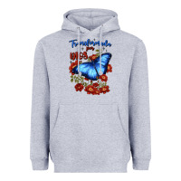 Heather Grey transformada por dios Heavyweight Hoodie - JahusDesignShop