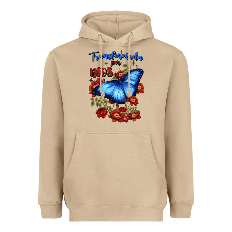 Transformada Por Dios Heavyweight Hoodie by JahusDesignShop | Teevron