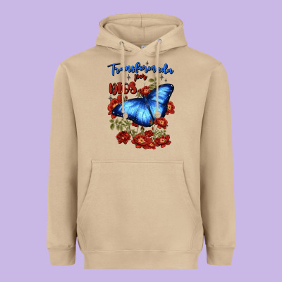 Transformada Por Dios Heavyweight Hoodie Designed By Jahusdesignshop