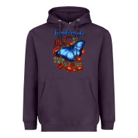 Plum transformada por dios Heavyweight Hoodie - JahusDesignShop