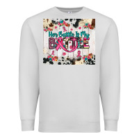 Dove Grey her battle is my battle Premium Sweatshirt - JahusDesignShop