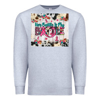 Heather Grey her battle is my battle Premium Sweatshirt - JahusDesignShop