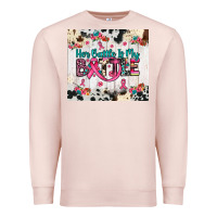 Pale Pink her battle is my battle Premium Sweatshirt - JahusDesignShop