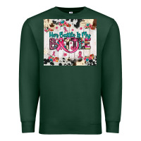 Sports Green her battle is my battle Premium Sweatshirt - JahusDesignShop