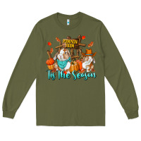 Army Green Tis The Season Long Sleeve Tee - RanaPortraitStore