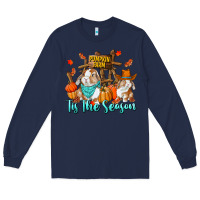 Navy Tis The Season Long Sleeve Tee - RanaPortraitStore