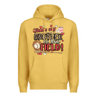 Antique Gold that's my brother on that field  baseball Premium Hoodie - MaliasSmallBusiness