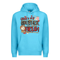 Ocean Blue that's my brother on that field  baseball Premium Hoodie - MaliasSmallBusiness