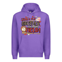 Purple that's my brother on that field  baseball Premium Hoodie - MaliasSmallBusiness