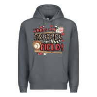 Rock that's my brother on that field  baseball Premium Hoodie - MaliasSmallBusiness