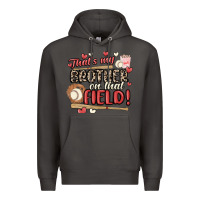 Smoke that's my brother on that field  baseball Premium Hoodie - MaliasSmallBusiness