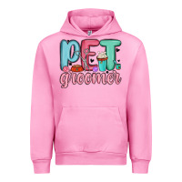 Fuchsia Pink pet groomer Urban Hoodie - MaliasSmallBusiness