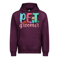 Mauve Wine pet groomer Urban Hoodie - MaliasSmallBusiness