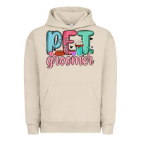 Pigment French Oak pet groomer Urban Hoodie - MaliasSmallBusiness