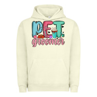 Pigment Pistachio pet groomer Urban Hoodie - MaliasSmallBusiness