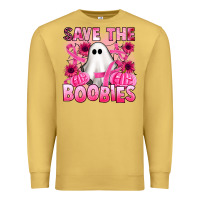 Antique Gold save the boobies Premium Sweatshirt - Artiststas