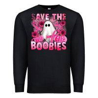 Black save the boobies Premium Sweatshirt - Artiststas