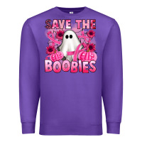Purple save the boobies Premium Sweatshirt - Artiststas