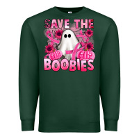 Sports Green save the boobies Premium Sweatshirt - Artiststas
