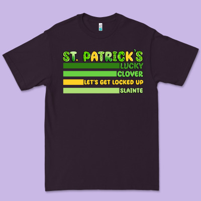 St. Patrick's Lucky Clover  Artiststas Premium Tee Designed By Artiststas
