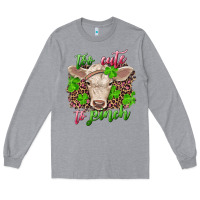 Too Cute To Pinch Charolais Calf Long Sleeve Tee | Teevron
