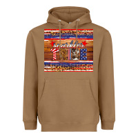 Toasted Coconut 4th of July sparkler tribe Heavyweight Hoodie - HRA Design Shop