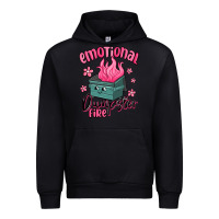 Black emotional dumpster fire Urban Hoodie - MaliasSmallBusiness