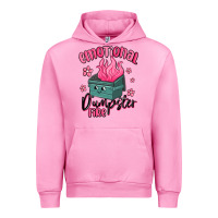 Fuchsia Pink emotional dumpster fire Urban Hoodie - MaliasSmallBusiness