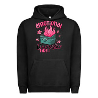 Pigment Black emotional dumpster fire Urban Hoodie - MaliasSmallBusiness