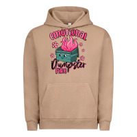 Pigment Burro emotional dumpster fire Urban Hoodie - MaliasSmallBusiness