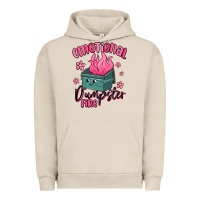 Pigment French Oak emotional dumpster fire Urban Hoodie - MaliasSmallBusiness
