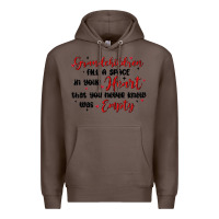 Coffee grandchildren fill a space in your heart Premium Hoodie - MaliasSmallBusiness