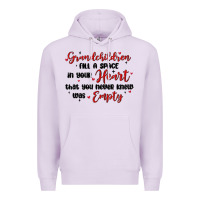 Lilac grandchildren fill a space in your heart Premium Hoodie - MaliasSmallBusiness