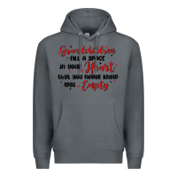 Rock grandchildren fill a space in your heart Premium Hoodie - MaliasSmallBusiness
