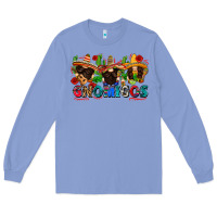 Colony Blue gnomigos Long Sleeve Tee - Zillion Design Studio