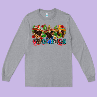 Gnomigos Long Sleeve Tee Designed By Zillion Design Studio