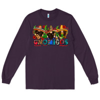 Plum gnomigos Long Sleeve Tee - Zillion Design Studio