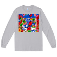 Moon Dust puerto rico hearts Long Sleeve Tee - Zillion Design Studio